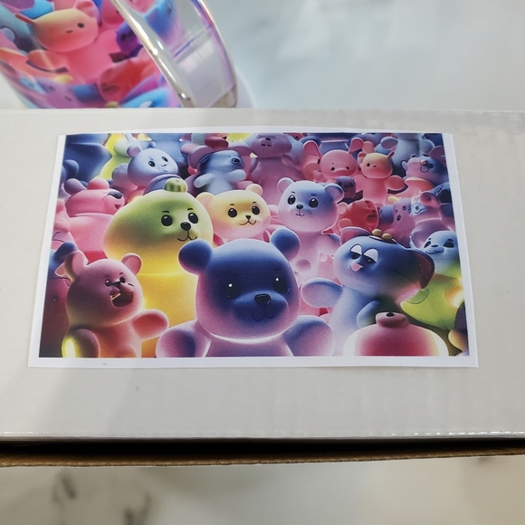 Animal Squishy Toys 12oz Sippy Cup with 2 lids - Picture 8 of 8